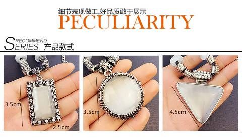 韓國飾品 貓眼石長款項鏈的復古魅力與搭配之道